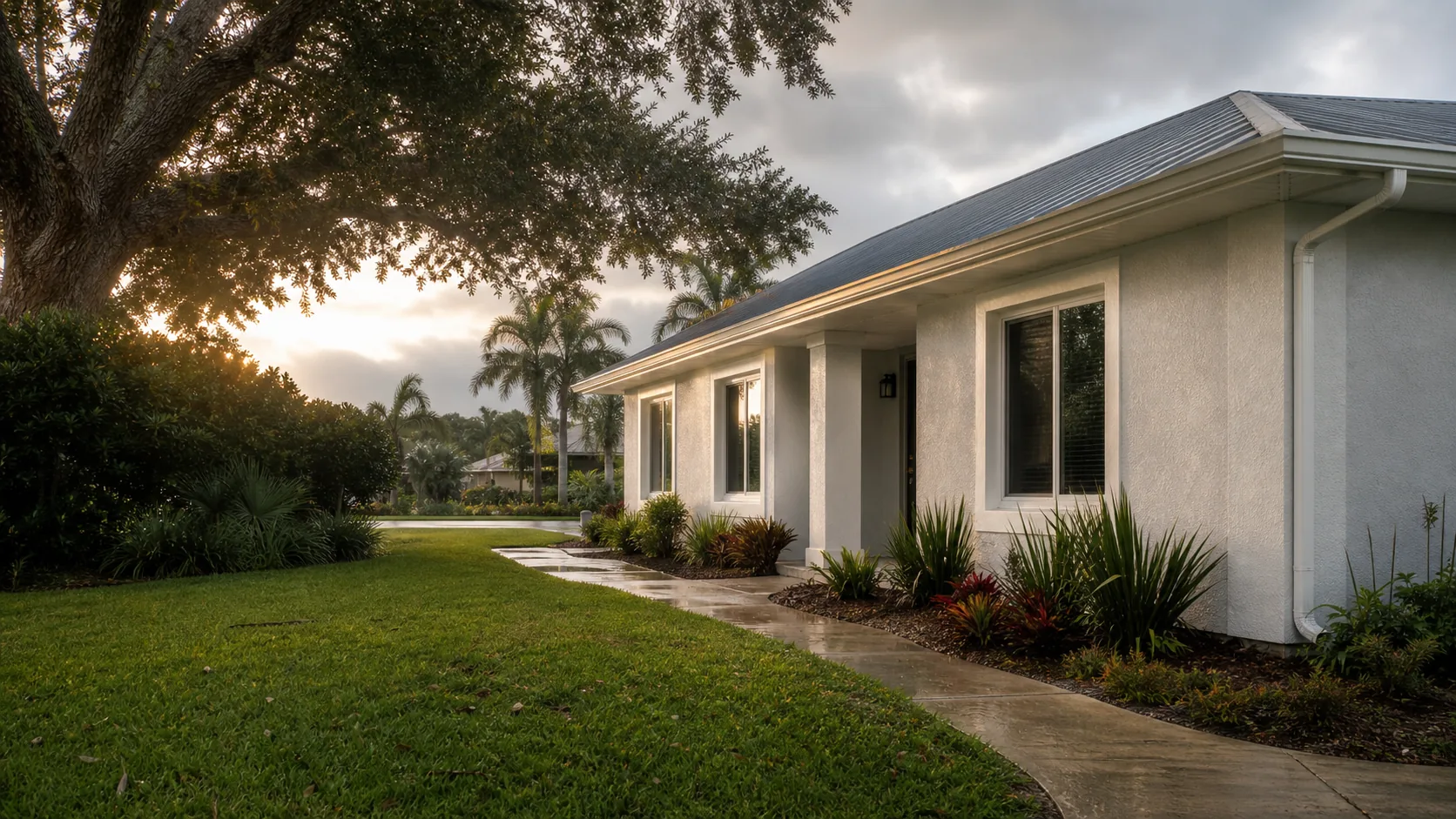 A believable West Palm Beach-area home suited to water damage restoration planning